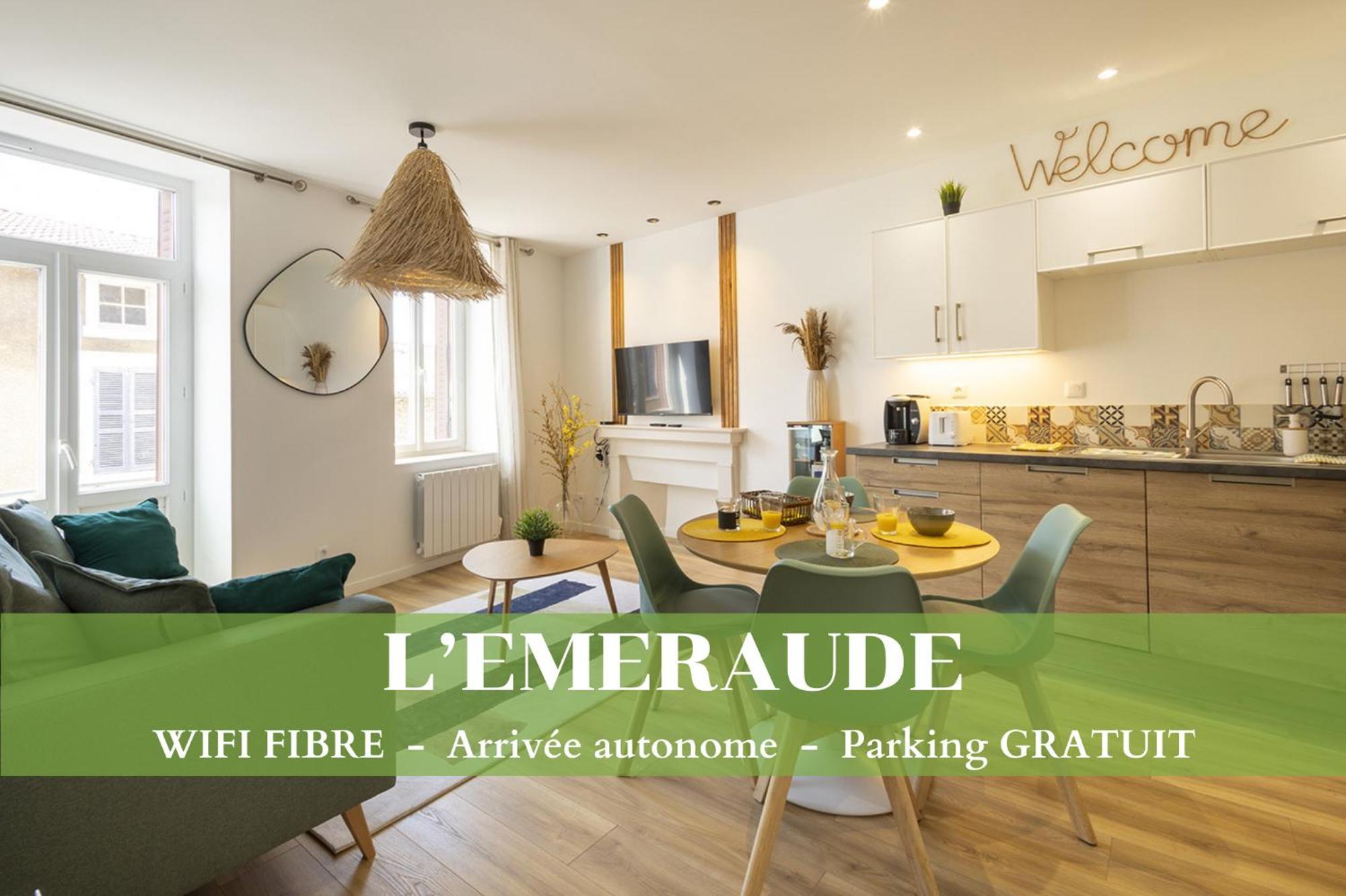 Pont-dʼAin L'Emeraude - 1 A 4P - Wifi Fibre - Parking Gratuit מראה חיצוני תמונה